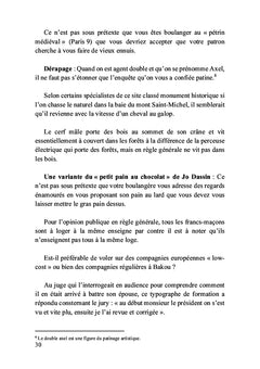 Écarts de langage