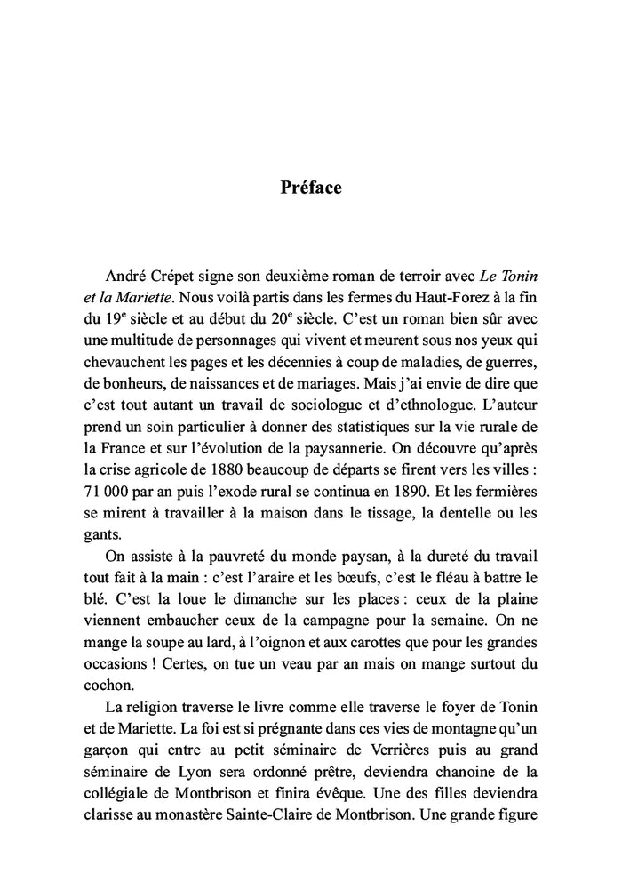 Le Tonin et la Mariette