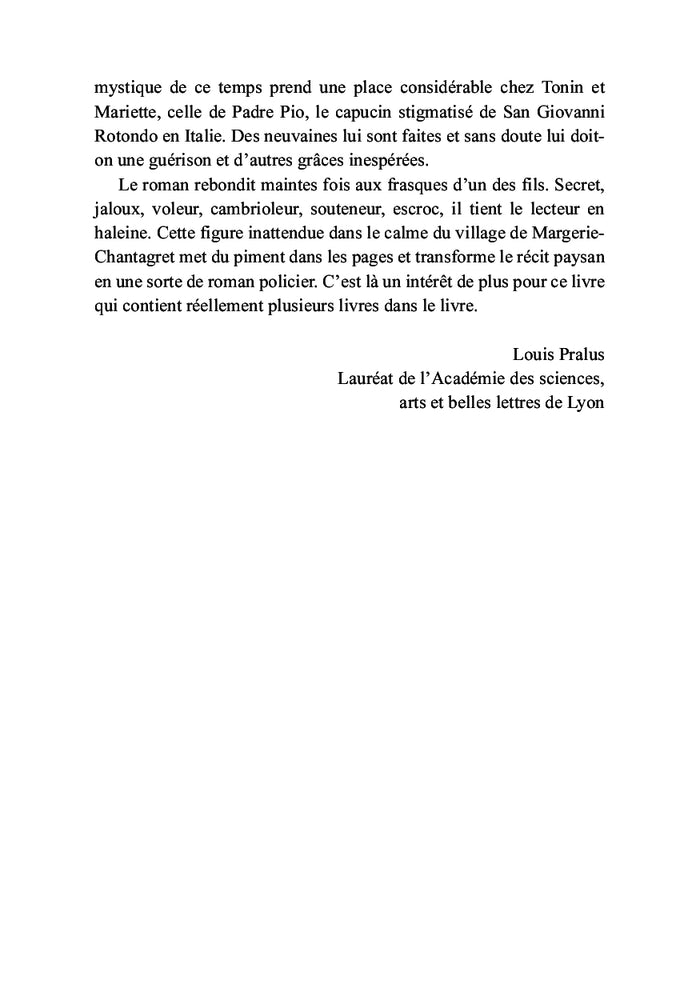 Le Tonin et la Mariette