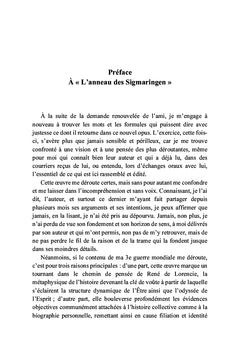 Le cycle de l'anneau des Sigmaringen