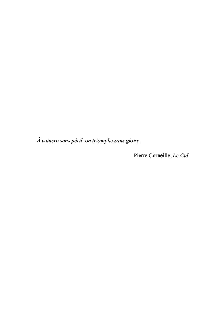 On a l'éternité pour se venger