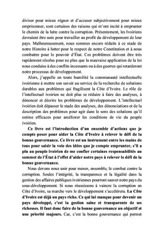 La politique de la lutte contre la corruption en Côte d'Ivoire