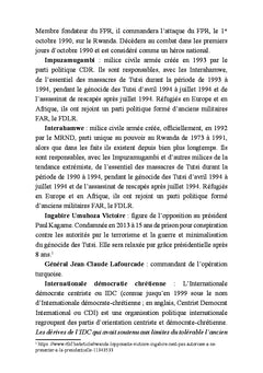 Rwanda, 30 ans après, encore et toujours les mêmes interrogations