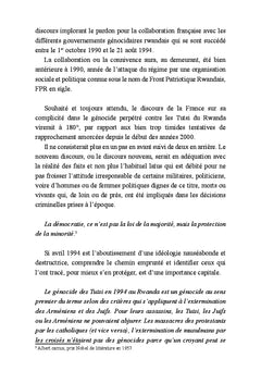 Rwanda, 30 ans après, encore et toujours les mêmes interrogations