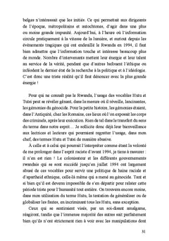 Rwanda, 30 ans après, encore et toujours les mêmes interrogations