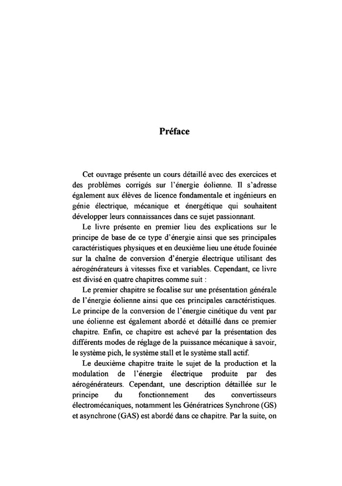 L'énergie éolienne