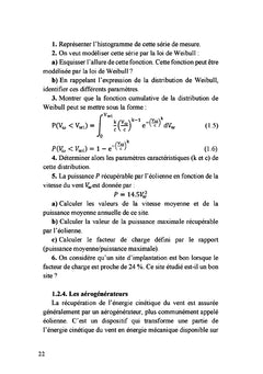 L'énergie éolienne