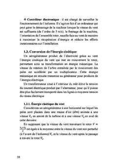 L'énergie éolienne