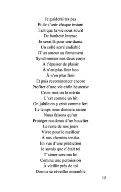 Vers en chanson