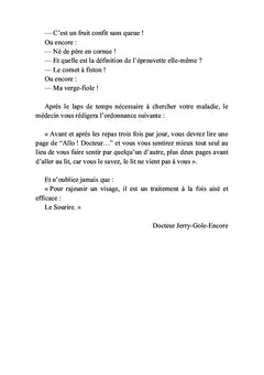 Allo ! Docteur...