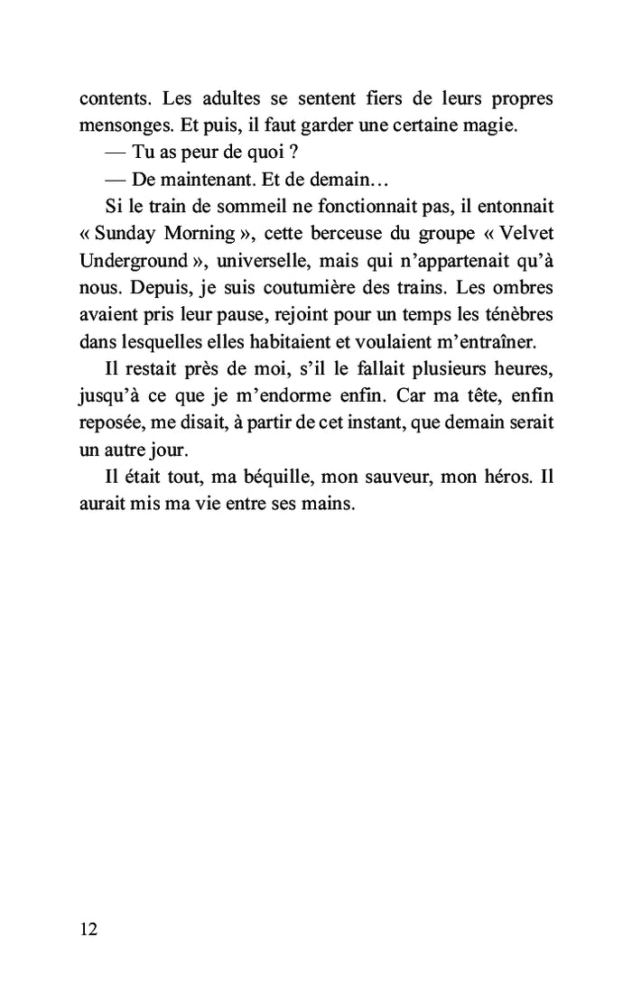Une dernière berceuse avant de fermer les yeux