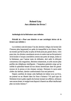 Quatrièmes de couverture