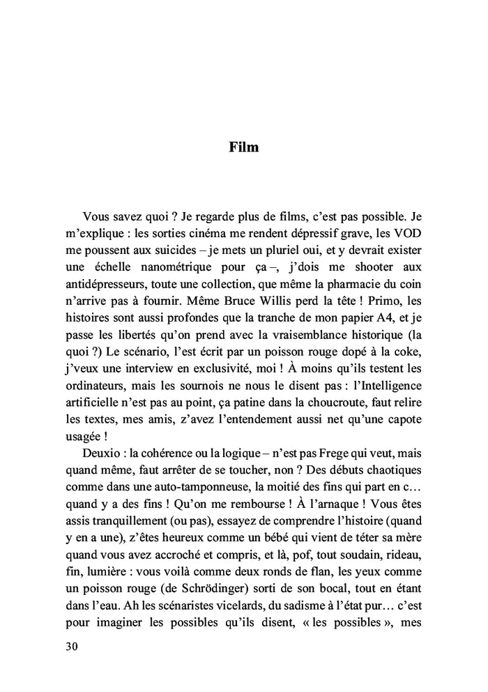 Abécédaire apocalyptique