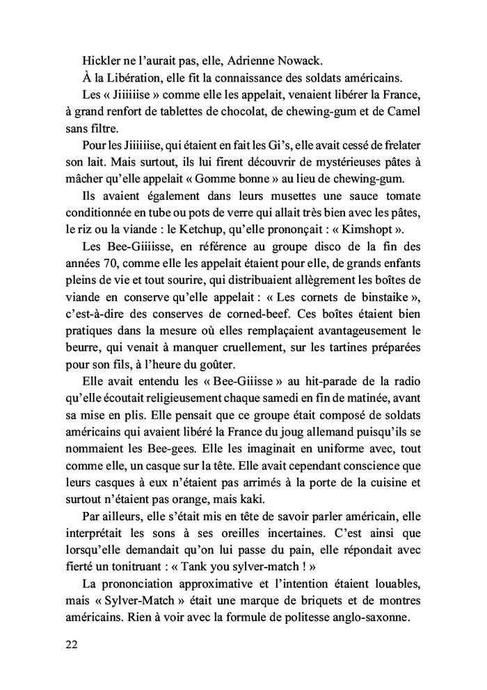 Parce que c'est comme ça!