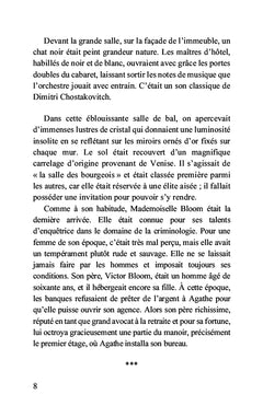 Agathe Bloom et le chasseur de têtes