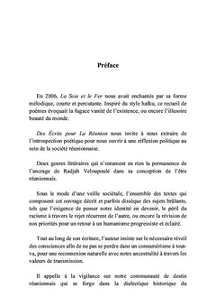 Penser et s'engager pour La Réunion