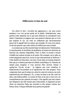 Au-delà des apparences