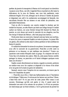Une vie au parfum du jasmin