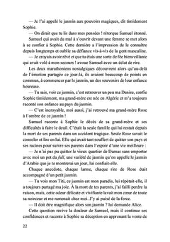 Une vie au parfum du jasmin