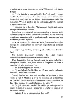 Une vie au parfum du jasmin