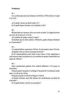 Entraînement aux concours et examens