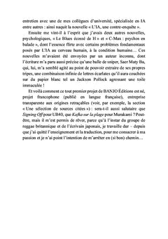 IA, blues et psychos en balade