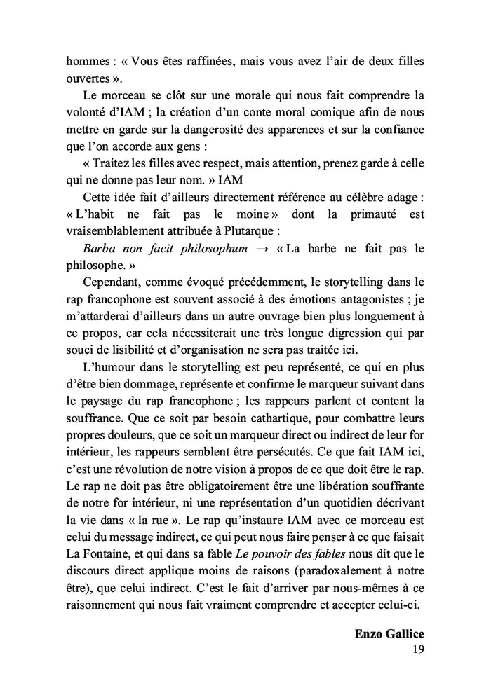 Storytelling, une exploration narrative du rap francophone