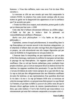 Storytelling, une exploration narrative du rap francophone