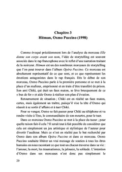 Storytelling, une exploration narrative du rap francophone