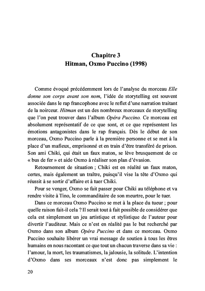 Storytelling, une exploration narrative du rap francophone