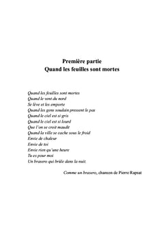 C'est arrivé devant chez moi