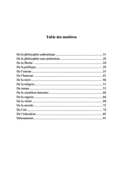 Vivre pour ses idées