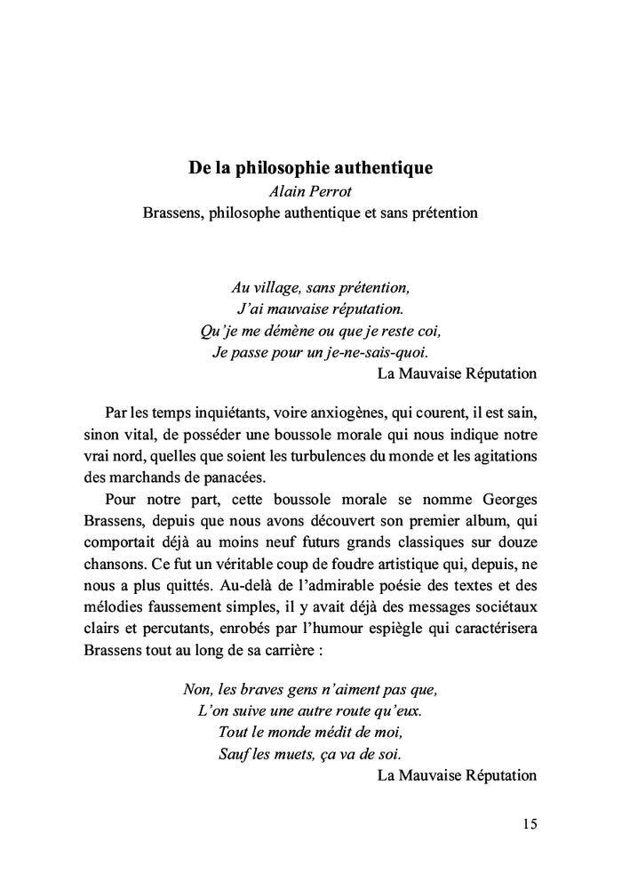 Vivre pour ses idées