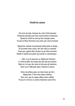 Vers des sillages nostalgiques