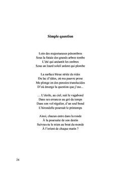 Vers des sillages nostalgiques