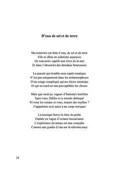 Vers des sillages nostalgiques