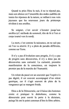 La vie, bon gré mal gré, en degrés