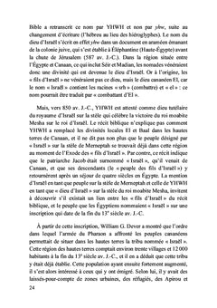 L'origine égyptienne de la Bible, clé de la lecture du livre de la Genèse