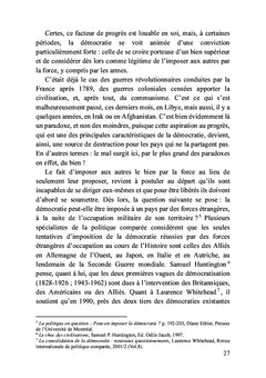 Démocratie