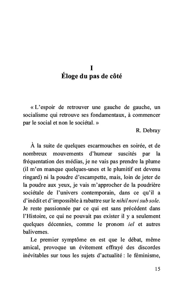 La trahison de la gauche