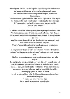 Ma poésie