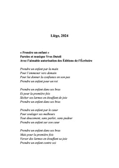 Nos enfants s'en souviendront...