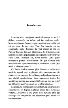 Les larmes d'une grand-mère bantoue