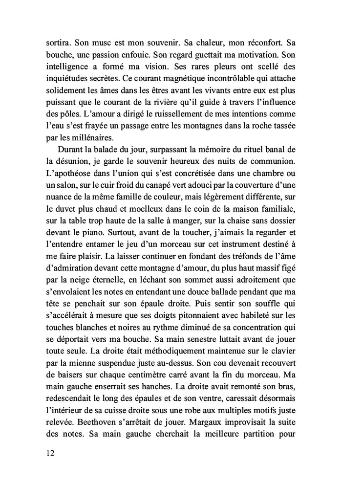 Les vagues bleues du Rhin