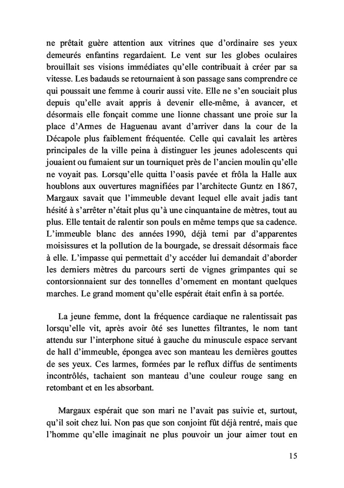 Les vagues bleues du Rhin