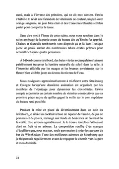 Les vagues bleues du Rhin