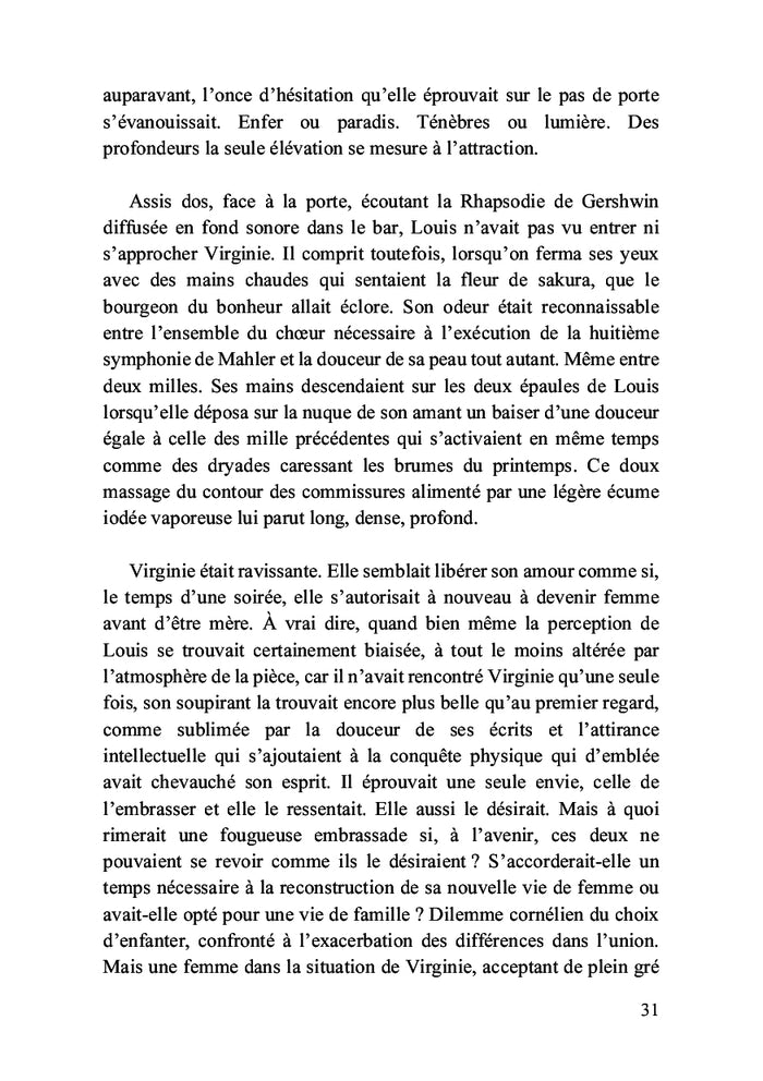 Les vagues bleues du Rhin