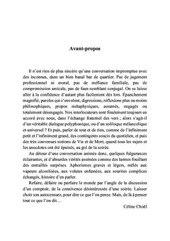 Soliloque polyphonique ou réflexions pour soi-même