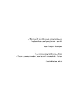 Je reviendrai te chercher