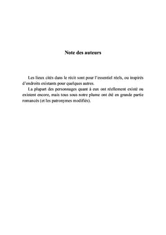 Je reviendrai te chercher